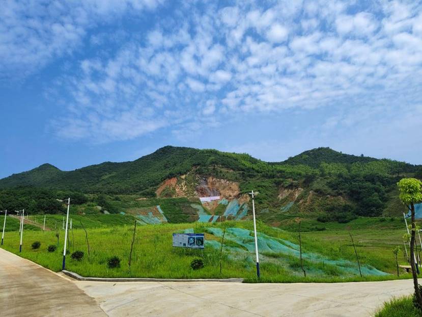 銅山、前山露天采坑復(fù)墾項目完成